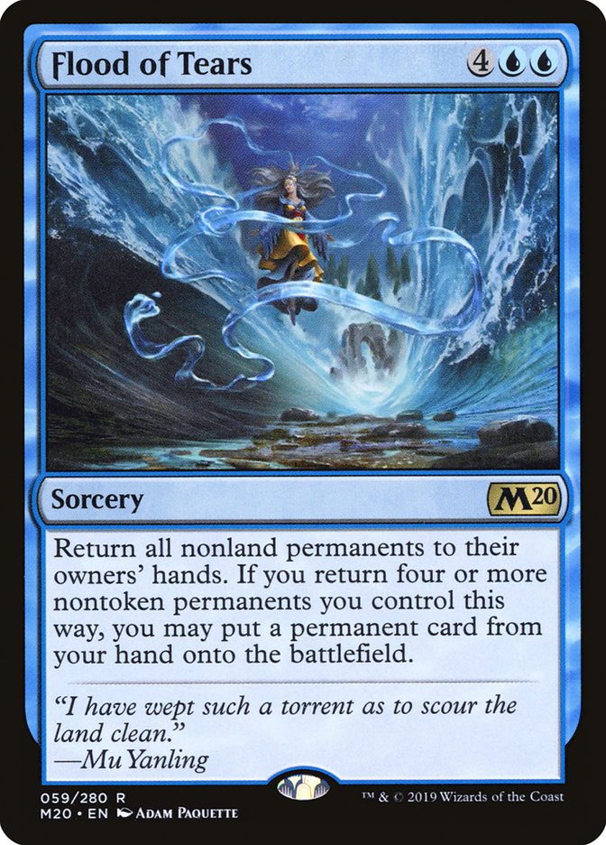 Flood of Tears [Core Set 2020] | Local Legends