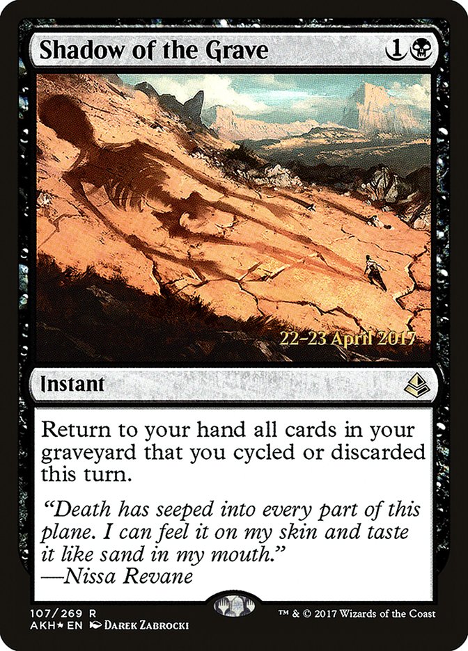 Shadow of the Grave [Amonkhet Prerelease Promos] | Golgari Games