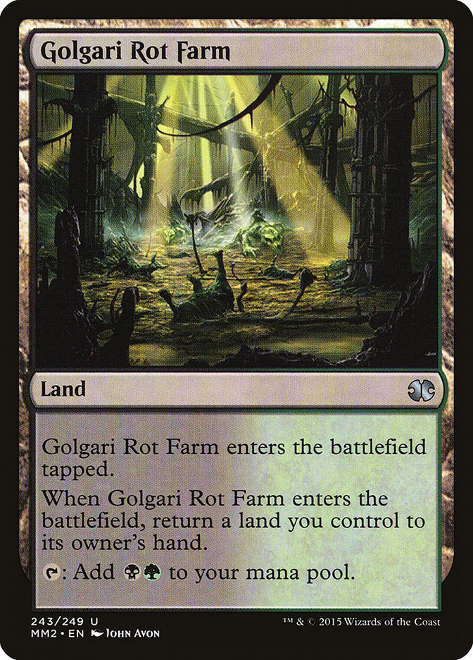 Golgari Rot Farm [Modern Masters 2015] | Local Legends