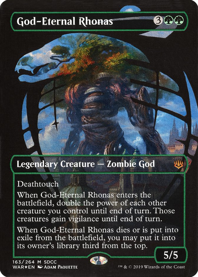 God-Eternal Rhonas [San Diego Comic-Con 2019] | Golgari Games