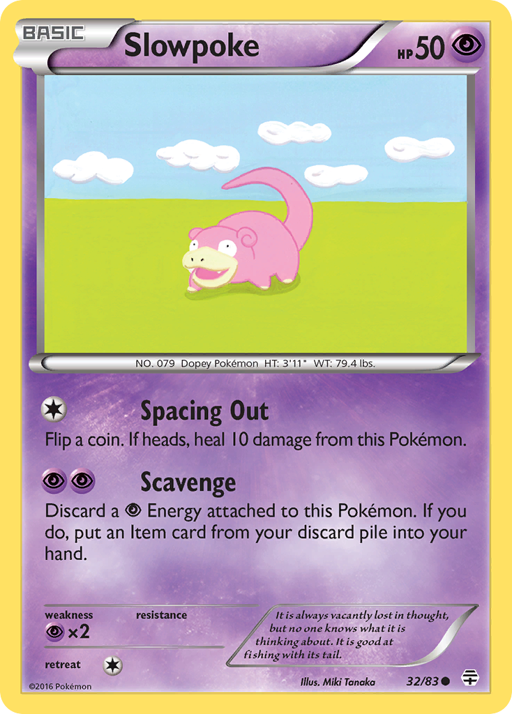 Slowpoke (32/83) [XY: Generations] | Golgari Games