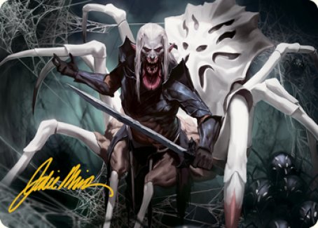 Drider Art Card (Gold-Stamped Signature) [Dungeons & Dragons: Adventures in the Forgotten Realms Art Series] | Local Legends