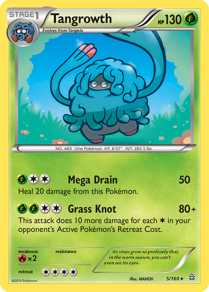 Tangrowth (5/160) [XY: Primal Clash] | Golgari Games