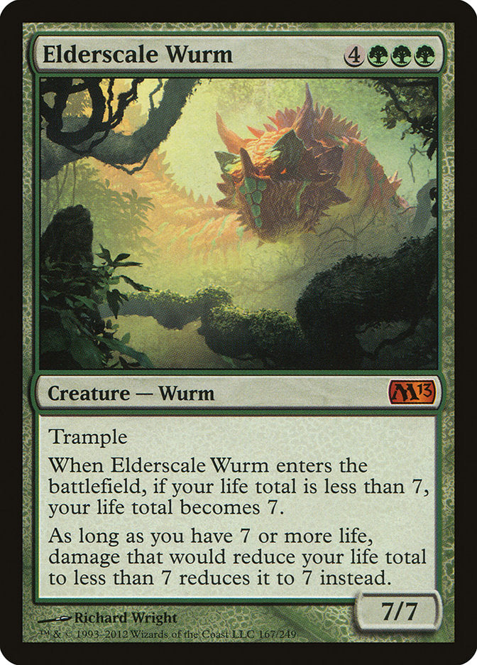 Elderscale Wurm [Magic 2013] | Golgari Games