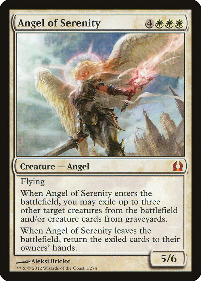 Angel of Serenity [Return to Ravnica] | Golgari Games