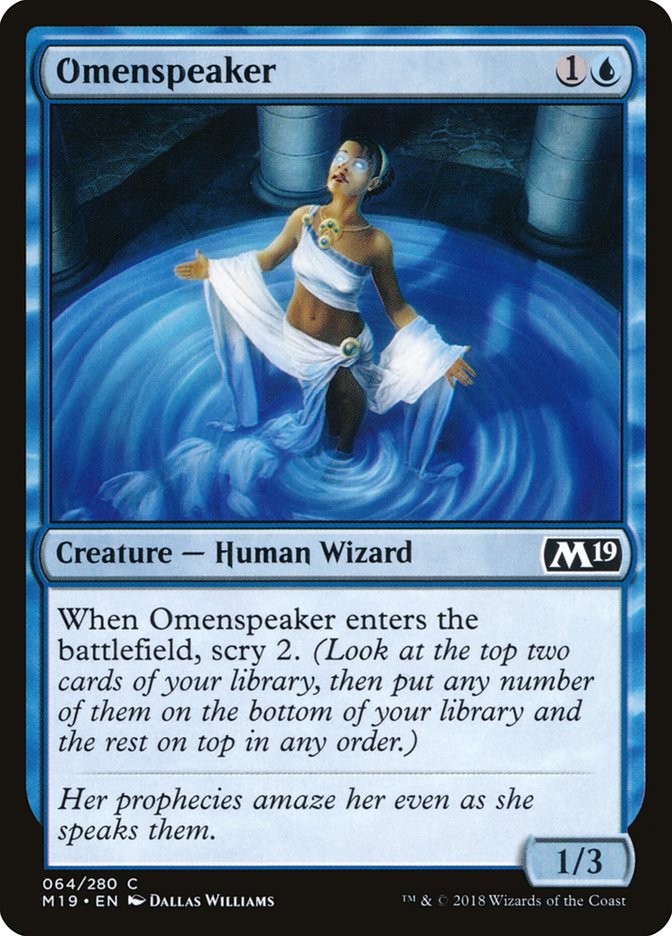 Omenspeaker [Core Set 2019] | Local Legends