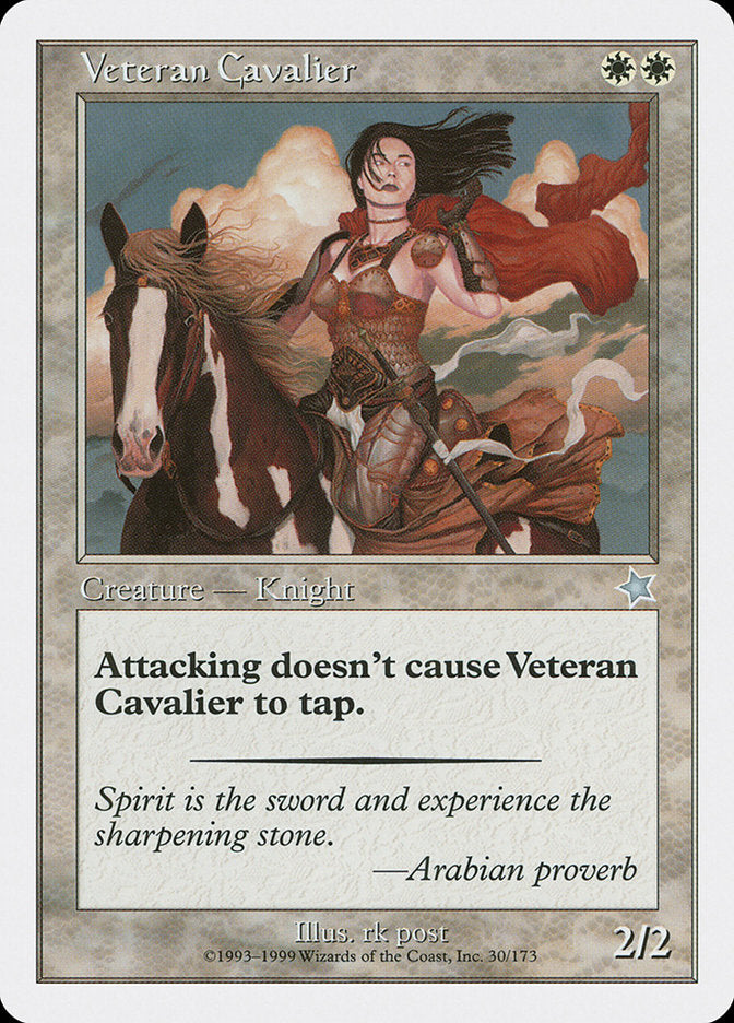 Veteran Cavalier [Starter 1999] | Golgari Games