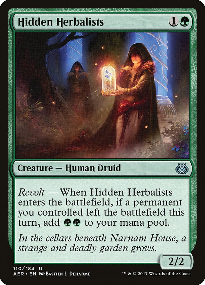 Hidden Herbalists [Aether Revolt] | Golgari Games