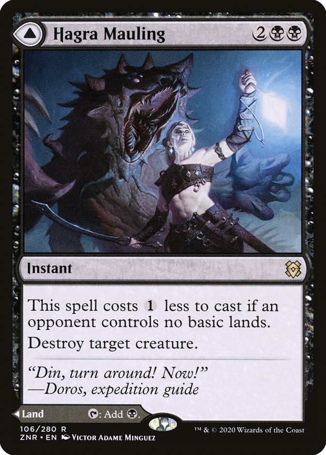 Hagra Mauling // Hagra Broodpit [Zendikar Rising] | Local Legends