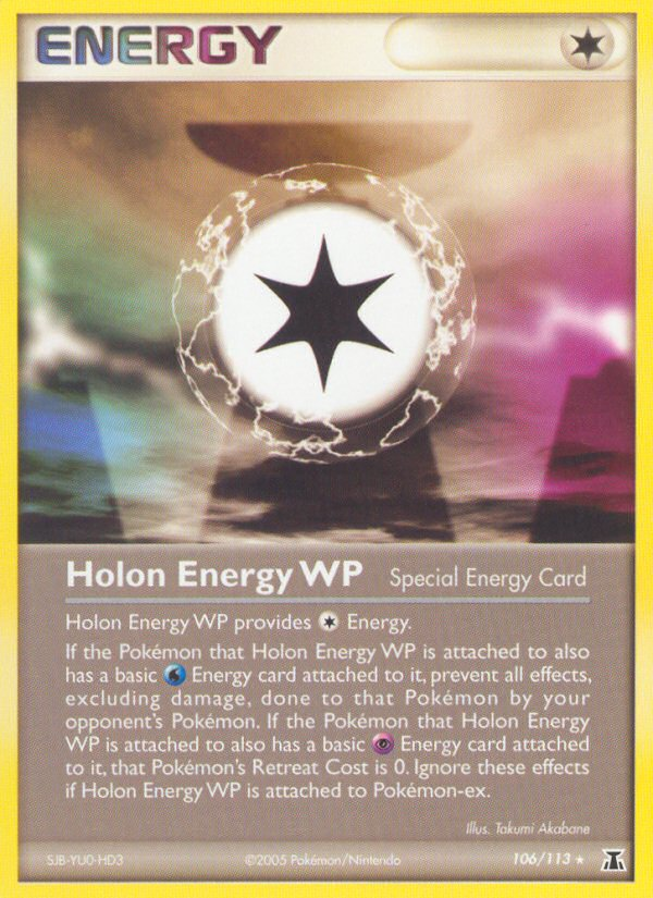 Holon Energy WP (106/113) [EX: Delta Species] | Golgari Games