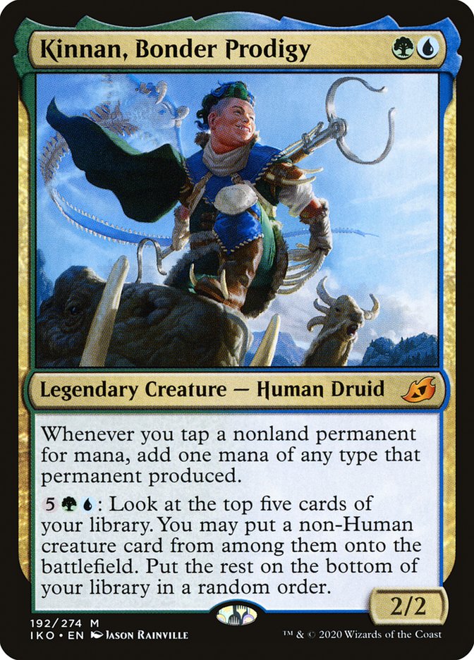 Kinnan, Bonder Prodigy [Ikoria: Lair of Behemoths] | Golgari Games