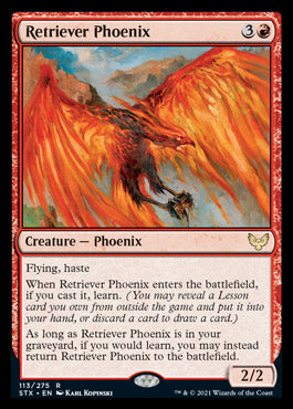 Retriever Phoenix [Strixhaven: School of Mages] | Golgari Games