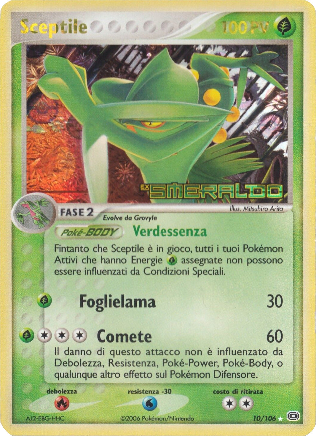 Sceptile (10/106) (Stamped) [EX: Emerald] | Golgari Games