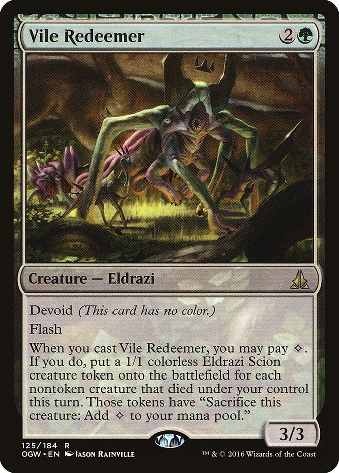 Vile Redeemer [Oath of the Gatewatch] | Golgari Games