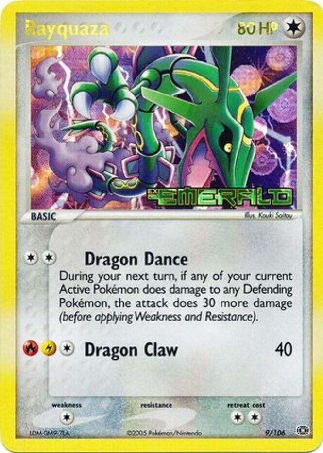 Rayquaza (9/106) (Stamped) [EX: Emerald] | Golgari Games