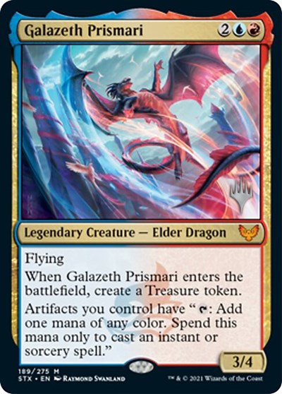 Galazeth Prismari (Promo Pack) [Strixhaven: School of Mages Promos] | Golgari Games