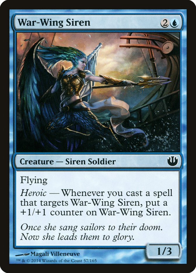 War-Wing Siren [Journey into Nyx] | Golgari Games