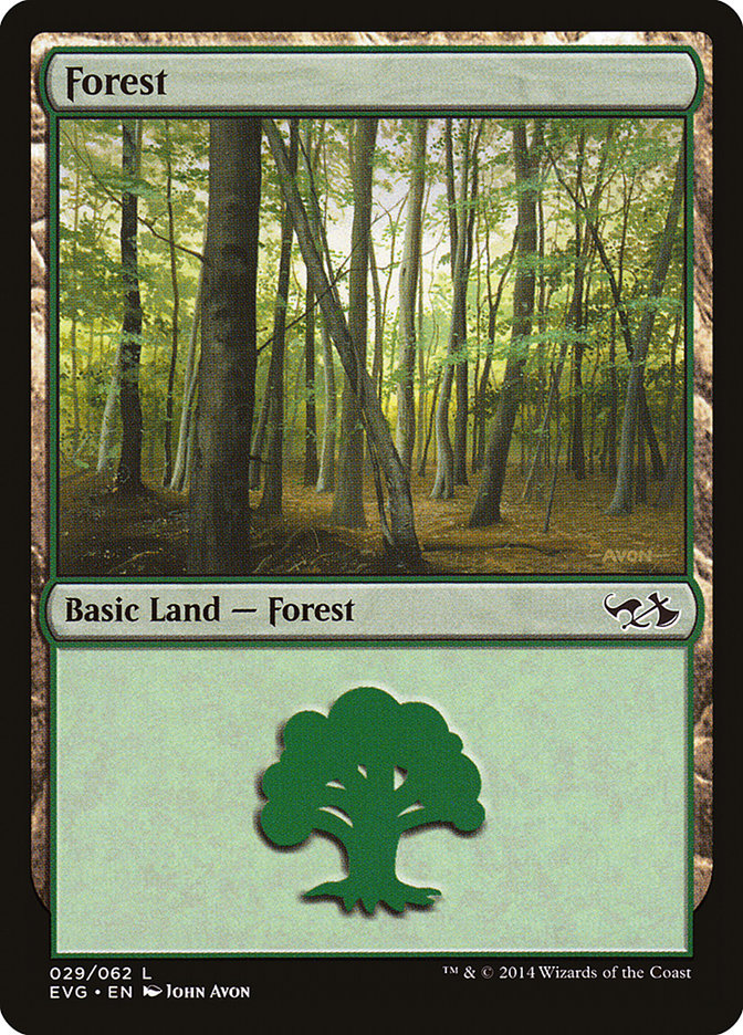 Forest (29) (Elves vs. Goblins) [Duel Decks Anthology] | Local Legends