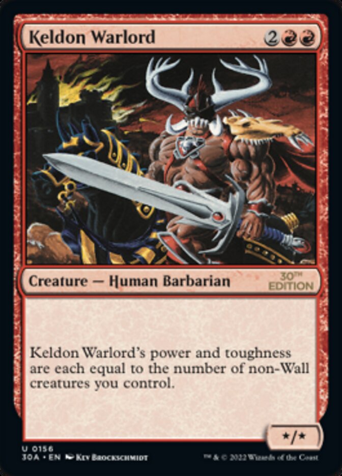 Keldon Warlord [30th Anniversary Edition] | Local Legends