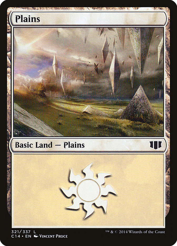 Plains (321) [Commander 2014] | Golgari Games