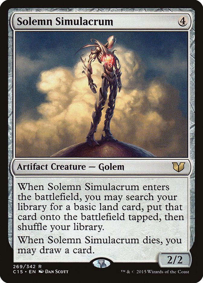 Solemn Simulacrum [Commander 2015] | Local Legends