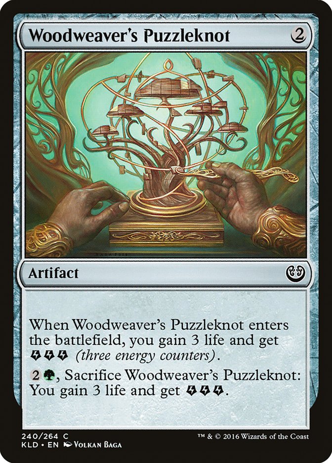 Woodweaver's Puzzleknot [Kaladesh] | Golgari Games