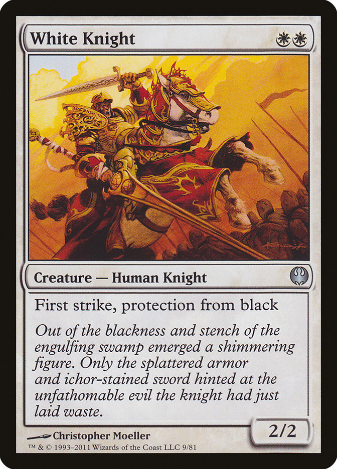 White Knight [Duel Decks: Knights vs. Dragons] | Local Legends