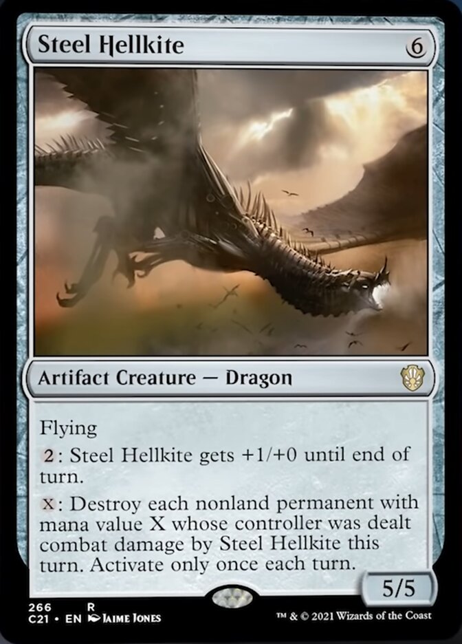 Steel Hellkite [Commander 2021] | Local Legends