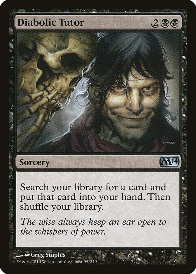 Diabolic Tutor [Magic 2014] | Local Legends