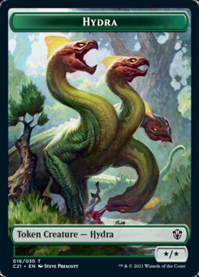 Hydra // Boar Token [Commander 2021 Tokens] | Golgari Games