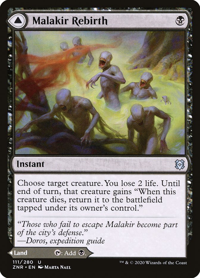 Malakir Rebirth // Malakir Mire [Zendikar Rising] | Golgari Games