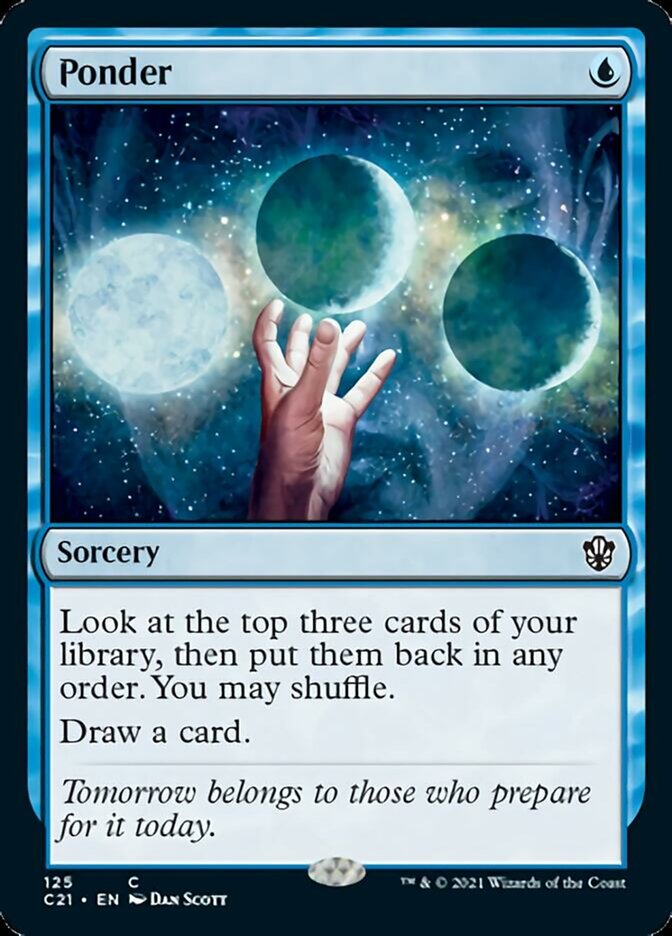 Ponder [Commander 2021] | Local Legends