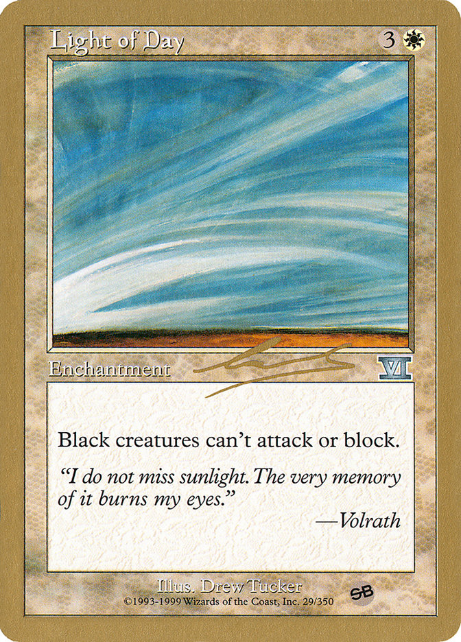 Light of Day (Nicolas Labarre) (SB) [World Championship Decks 2000] | Local Legends