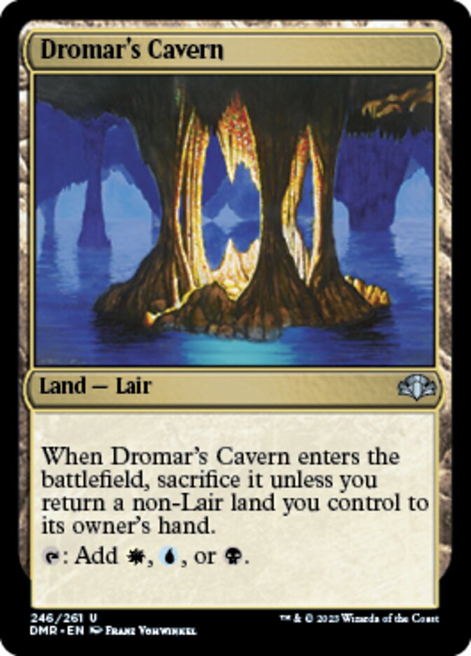 Dromar's Cavern [Dominaria Remastered] | Golgari Games