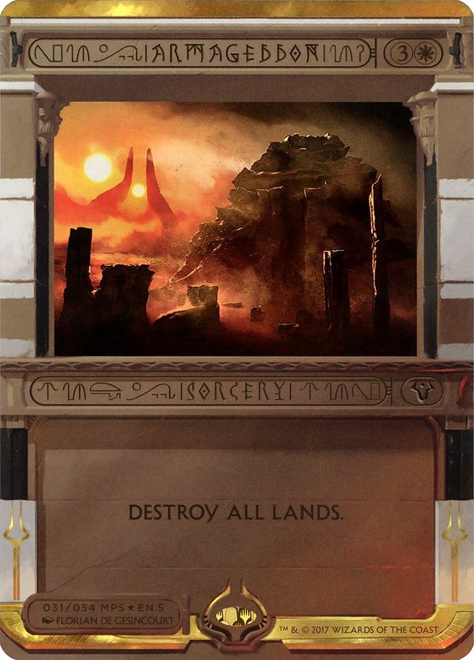 Armageddon (Invocation) [Amonkhet Invocations] | Local Legends