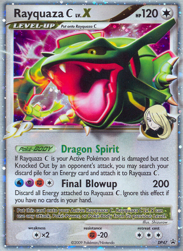 Rayquaza C LV.X (DP47) [Diamond & Pearl: Black Star Promos] | Golgari Games