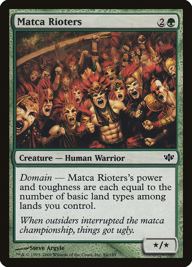 Matca Rioters [Conflux] | Golgari Games