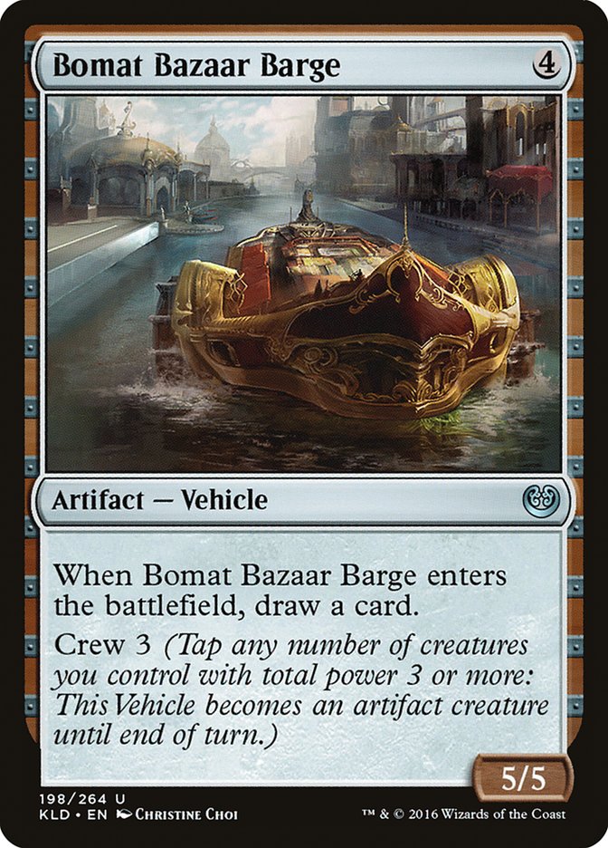 Bomat Bazaar Barge [Kaladesh] | Golgari Games