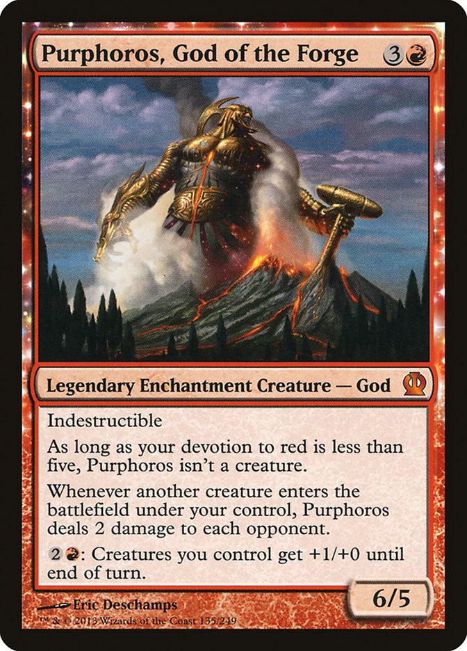 Purphoros, God of the Forge [Theros] | Golgari Games