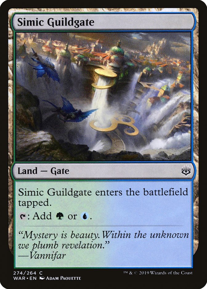 Simic Guildgate [War of the Spark] | Golgari Games