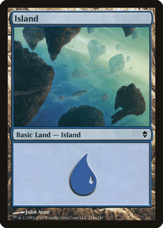 Island (234a) [Zendikar] | Golgari Games