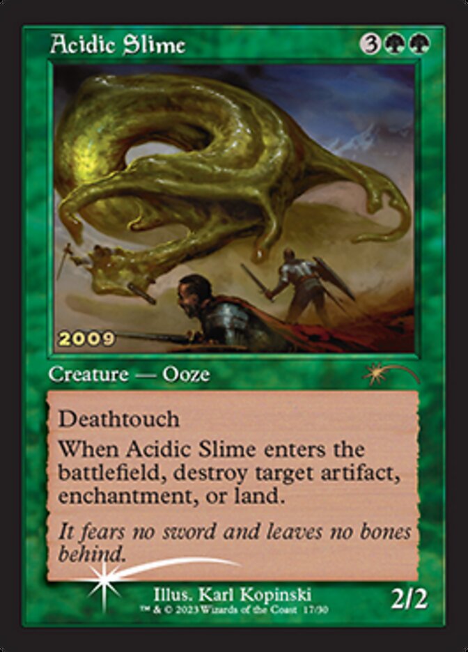 Acidic Slime [30th Anniversary Promos] | Golgari Games