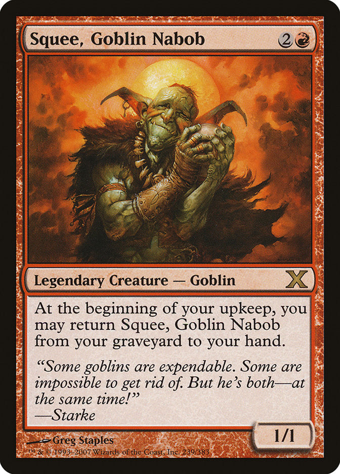 Squee, Goblin Nabob [Tenth Edition] | Local Legends