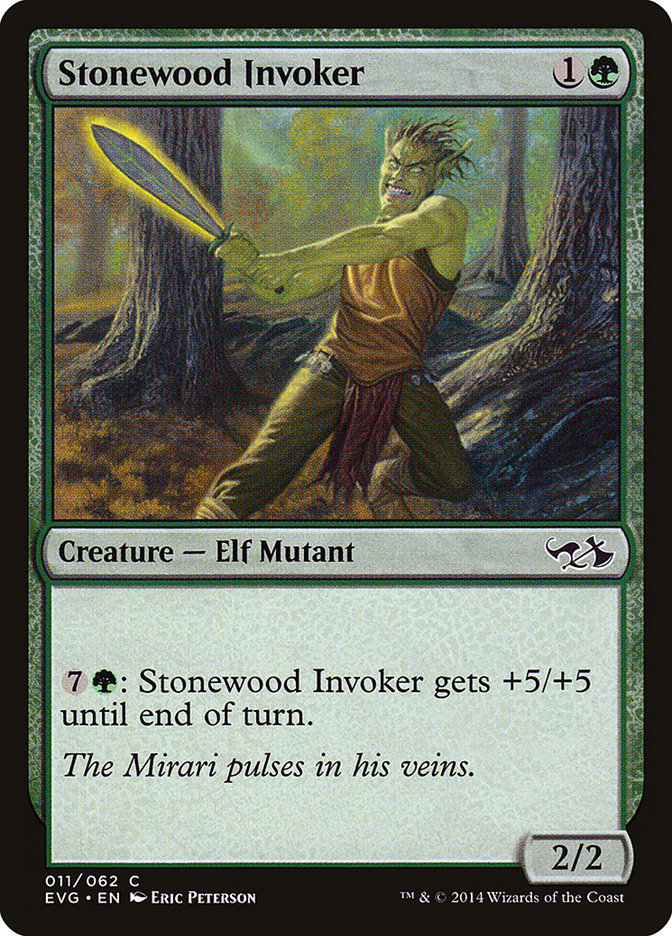 Stonewood Invoker (Elves vs. Goblins) [Duel Decks Anthology] | Local Legends