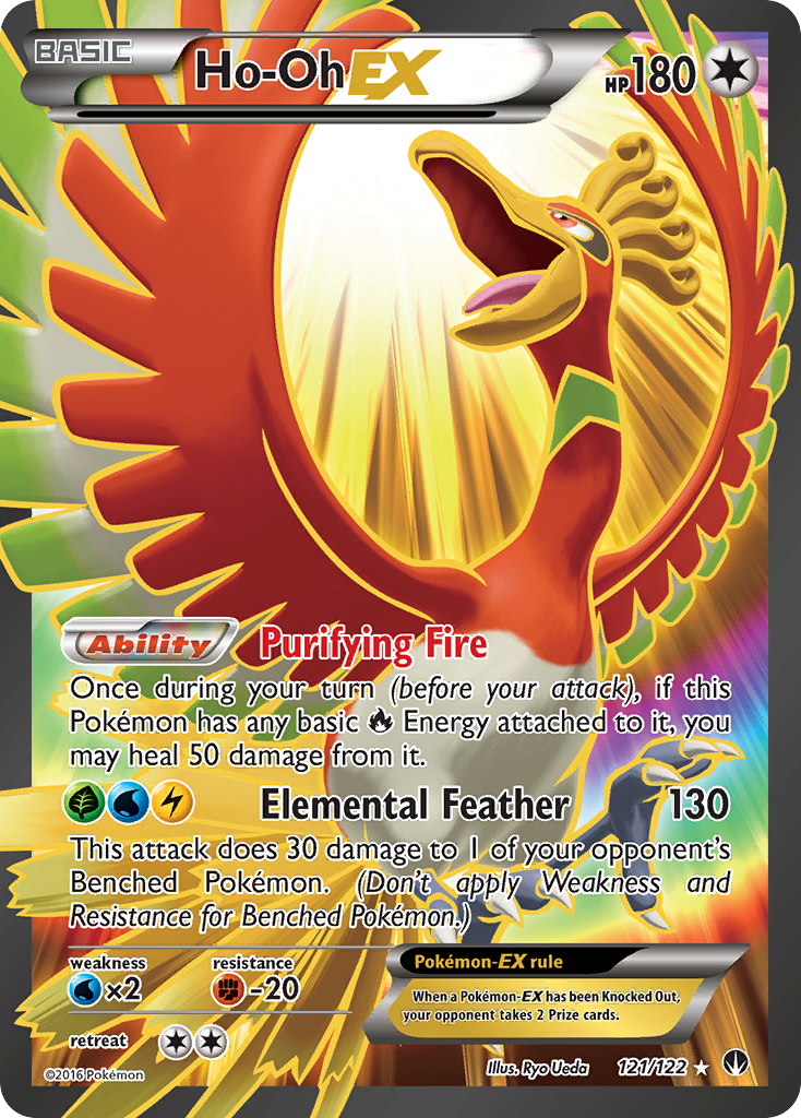 Ho-Oh EX (121/122) [XY: BREAKpoint] | Golgari Games