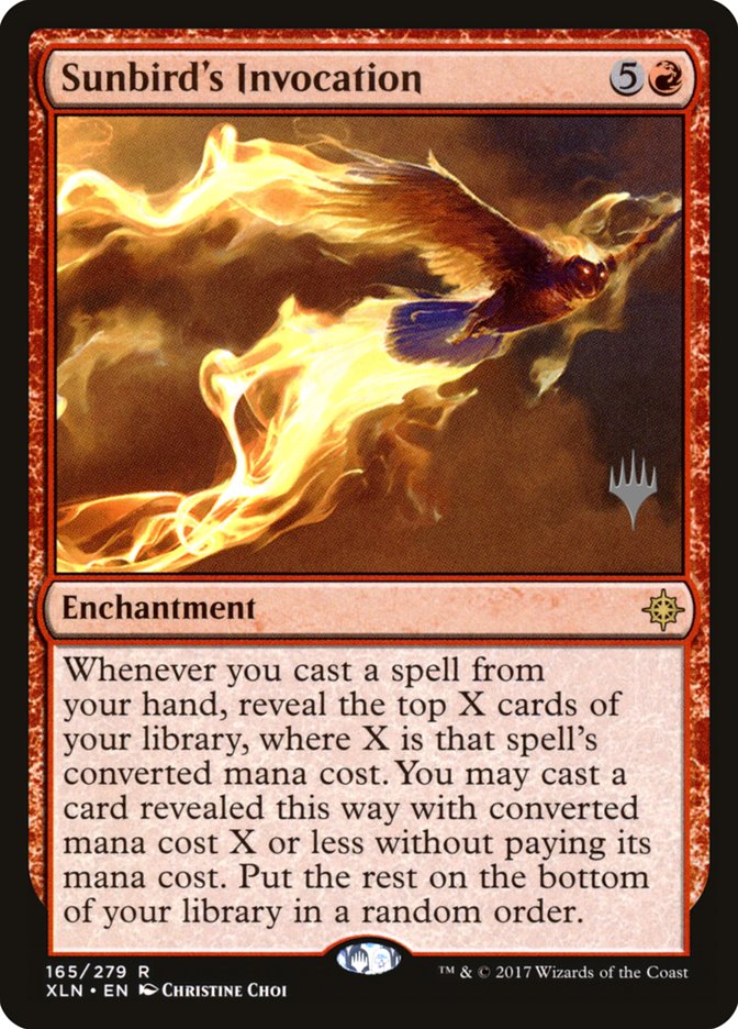 Sunbird's Invocation (Promo Pack) [Ixalan Promos] | Local Legends
