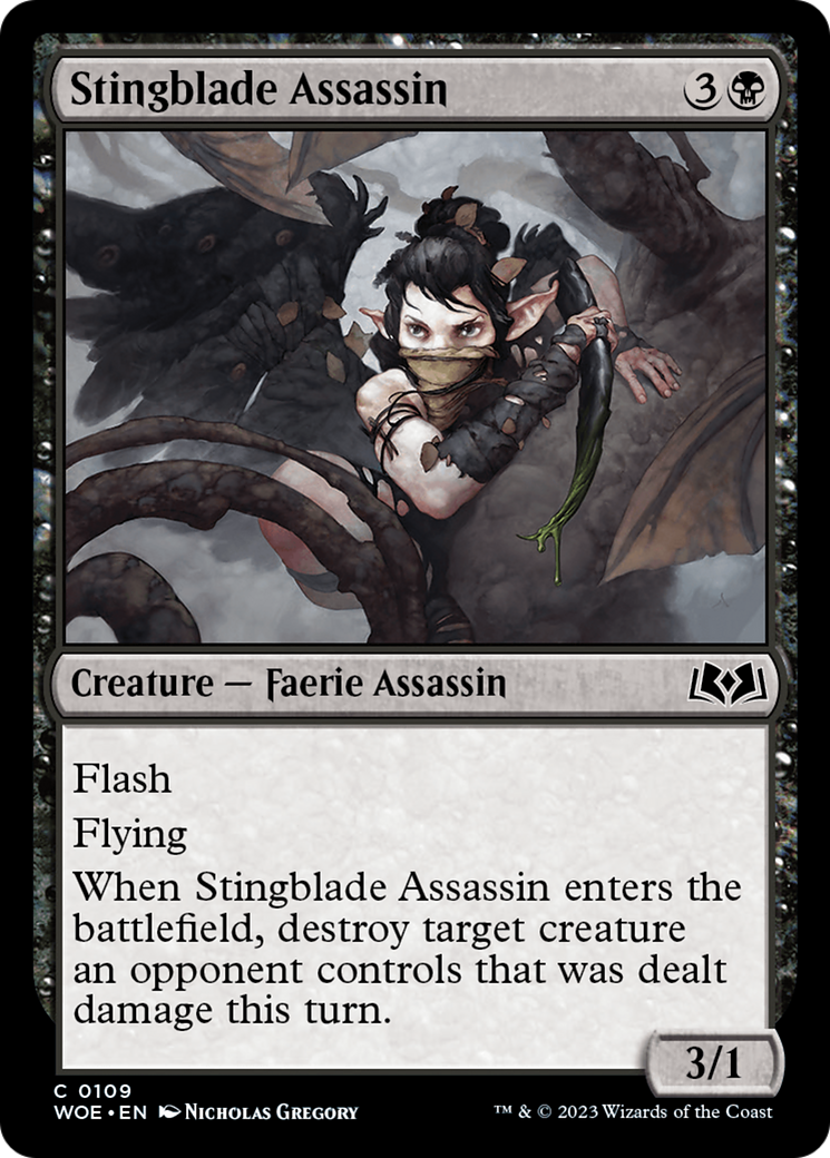 Stingblade Assassin [Wilds of Eldraine] | Golgari Games