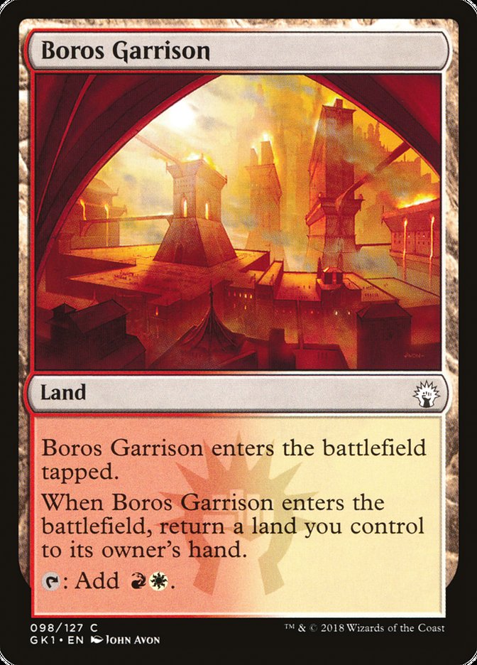 Boros Garrison [Guilds of Ravnica Guild Kit] | Golgari Games