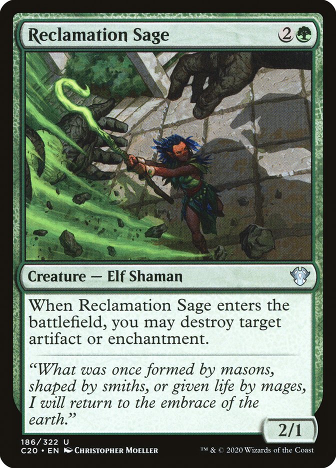 Reclamation Sage [Commander 2020] | Local Legends