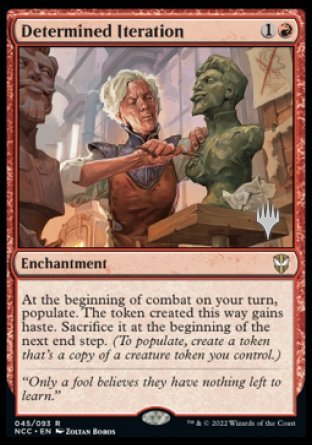 Determined Iteration (Promo Pack) [Streets of New Capenna Commander Promos] | Local Legends